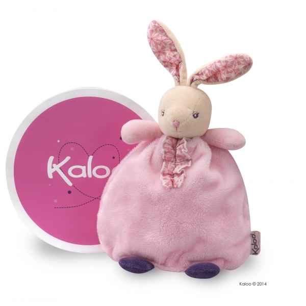 petite rose - doudou lapin - fillette Kaloo -K969867