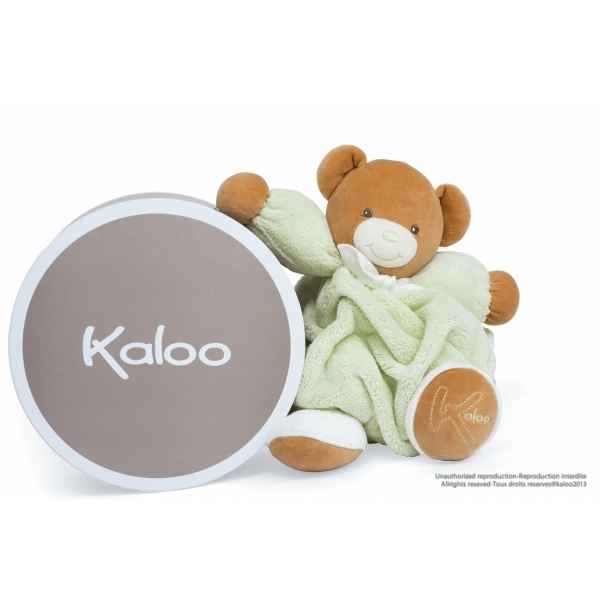 Ours en peluche vert - Peluche bébé Kaloo