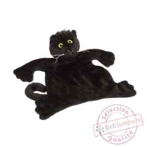 Doudou noir punk cat, 23 cm Les Petites Marie -DBS0DOUCHA