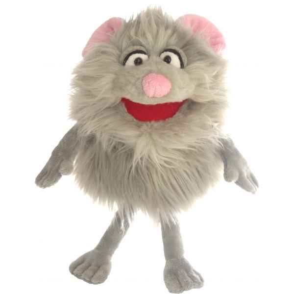 Marionnette monstre ventriloque gris tüddel living puppets -W855
