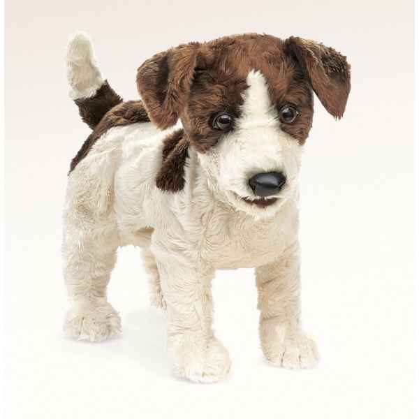 Mignon Noël Cadeau Peluche Chien Jack Russell Terrier en de Collection Animal 