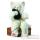 Peluche Chaton blanc avec bote et souris Anima-5557