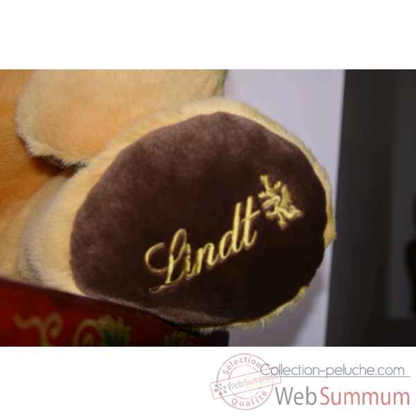 Peluche ours geant Chocolats Lindt Edition limitee -3