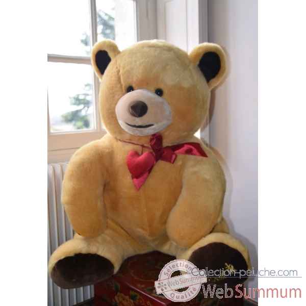 Peluche ours geant Chocolats Lindt Edition limitee