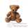 Les Petites Marie-Peluche rtro, ours Alban articul
