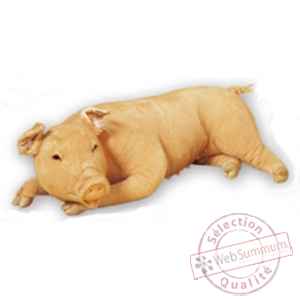 Peluche allongee cochon 130 cm Piutre -2417