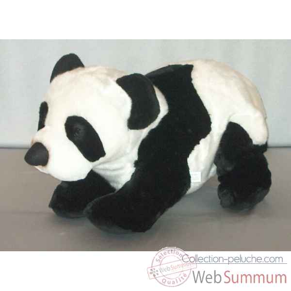 Peluche Panda couche 50 cm Piutre -G117