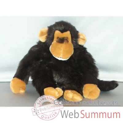 Peluche chimpanze 40 cm Piutre -G270