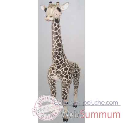Peluche debout giraffe 195 cm Piutre -2569