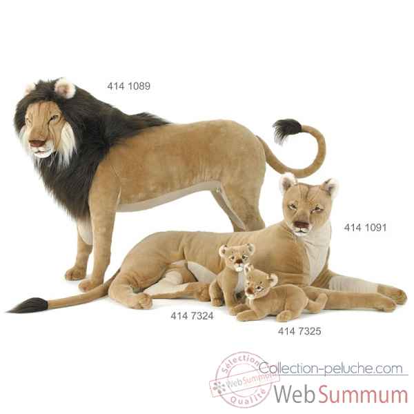 Bebe lion assis 45 cm Ramat -4147324