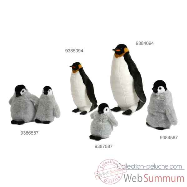Bebe pingouin 30 cm Ramat -9386587