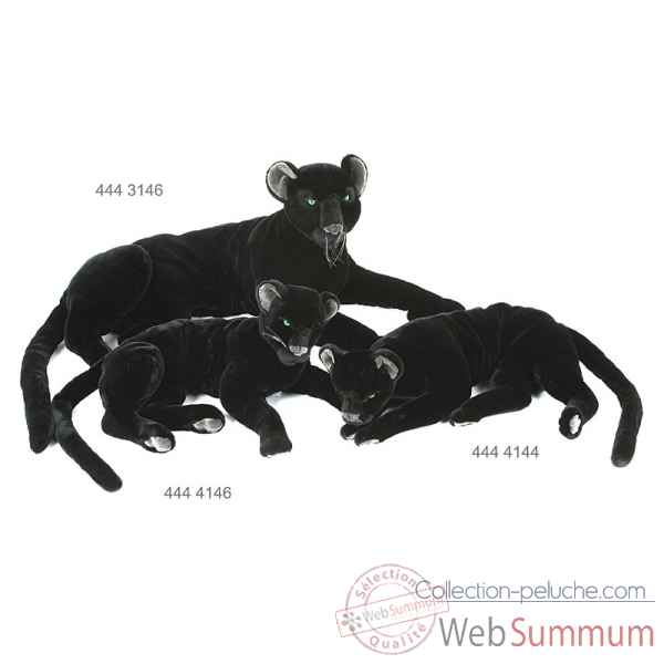 Panthere noire couchee 70 cm Ramat -4444144
