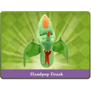 Marionnette peluche dragon sprockjesboom e01203