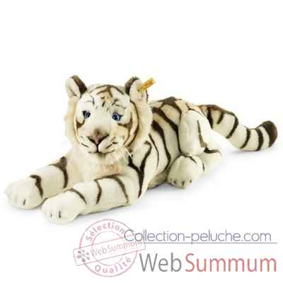 Bharat, le tigre blanc, blanc raye STEIFF -066153