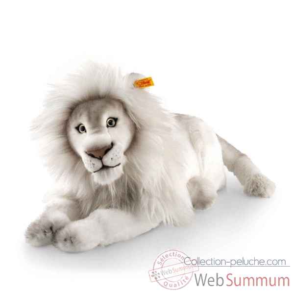 Peluche lion blanc timba steiff -065637