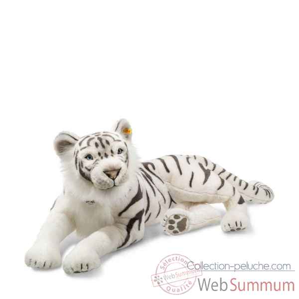 Peluche tigre blanc tuhin steiff -075742