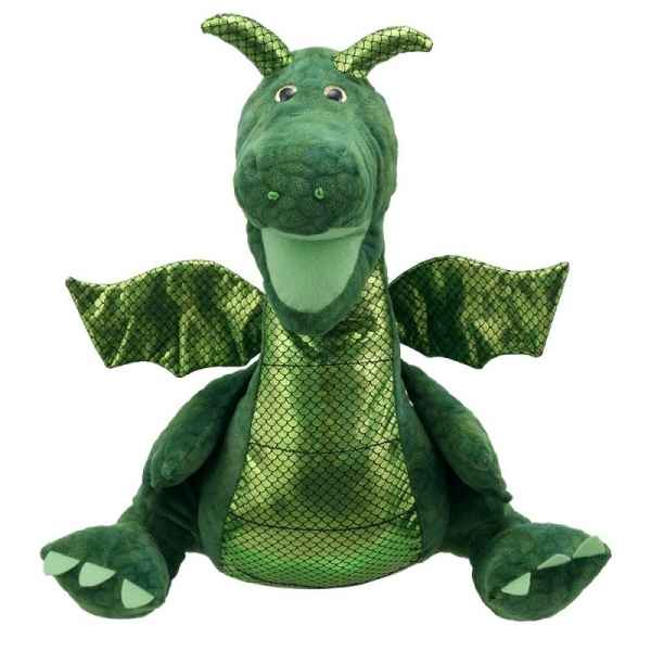 Marionnette à main dragon vert The Puppet Company -PC001701